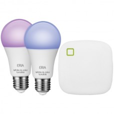 A19 Colors and White Shades Smart Light Starter Kit