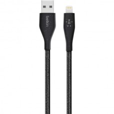 DuraTek(TM) Plus Lightning(R) to USB-A Cable, 6 Feet (Black)