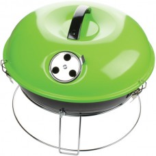 14-Inch Portable Charcoal Grill (Green)