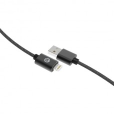 Charge & Sync Braided Lightning(R) to USB Cable, 6ft (Black)