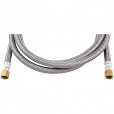 Braided Stainless Steel Ice Maker Connector, 7ft