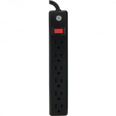 6-Outlet General-Purpose Power Strip with 6ft Cord