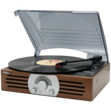 3-Speed Stereo Turntable with AM/FM Stereo Radio