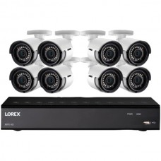 1080p HD Security Camera System with 1 Terabyte 8-Channel DVR and Eight 1080p Bullet Cameras