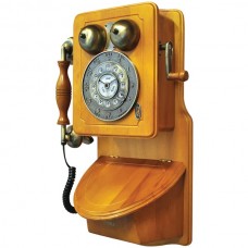 Retro-Themed Country-Style Wall-Mount Phone