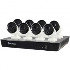 16-Channel 4K NVR with 2TB HD & 8 True Detect(TM) Bullet Cameras with Audio
