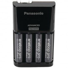 4-Position Charger with AA eneloop(R) PRO Rechargeable Batteries, 4 pk